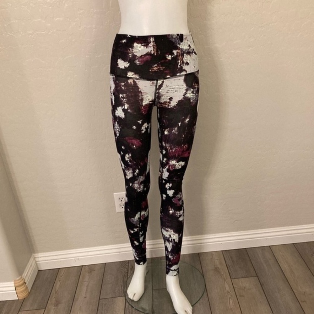 Lululemon Wunder Under Pant (Hi-Rise) Kara Blossom Multi Size 6